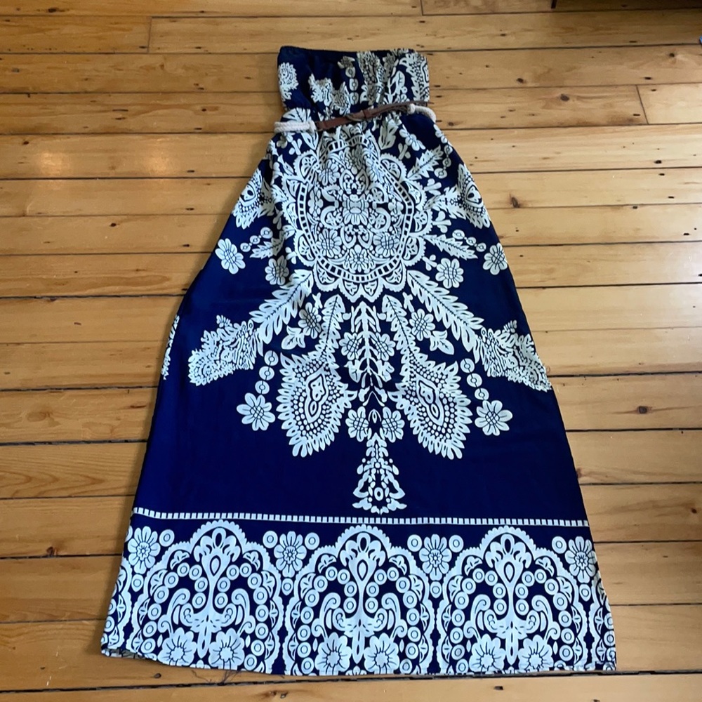 Gorgeous print maxi dress